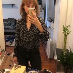 Rebecca Taylor 100% silk blouse